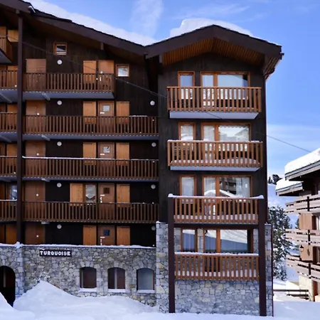 Apartment Turquoise - Fonctionnel Avec Balcon - Acces Direct Aux Pistes - Vue Pistes Mae-7130 La Plagne
